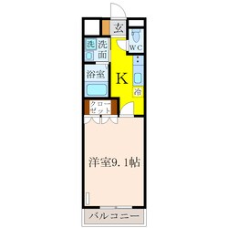 羽犬塚駅 徒歩59分 1階の物件間取画像